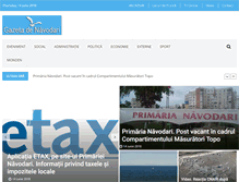 Tablet Screenshot of gazetadenavodari.ro